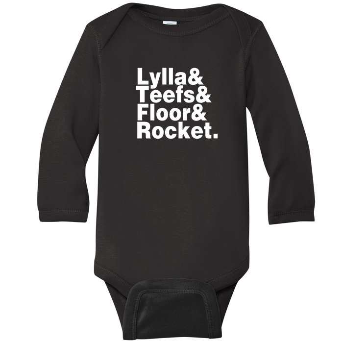 Lylla & Teefs & Floor & Rocket Baby Long Sleeve Bodysuit