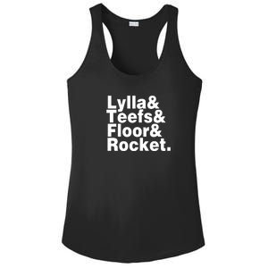 Lylla & Teefs & Floor & Rocket Ladies PosiCharge Competitor Racerback Tank