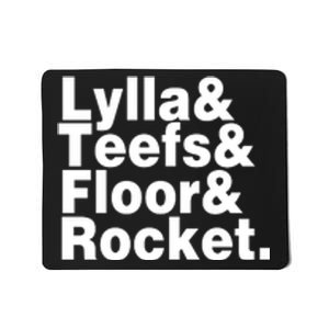 Lylla & Teefs & Floor & Rocket Mousepad