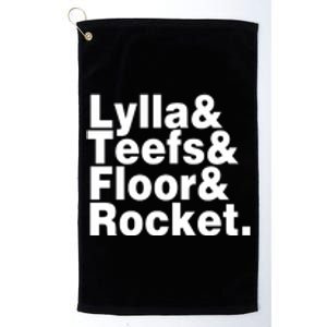 Lylla & Teefs & Floor & Rocket Platinum Collection Golf Towel