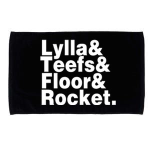 Lylla & Teefs & Floor & Rocket Microfiber Hand Towel