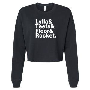 Lylla & Teefs & Floor & Rocket Cropped Pullover Crew