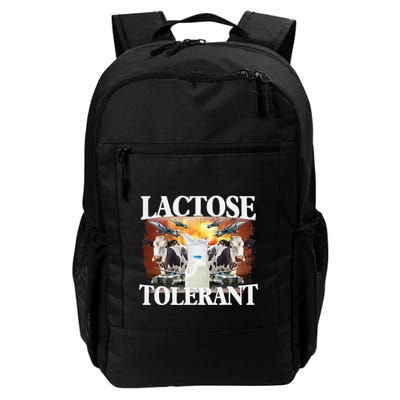 Lactose Tolerant Funny Trending Meme Daily Commute Backpack