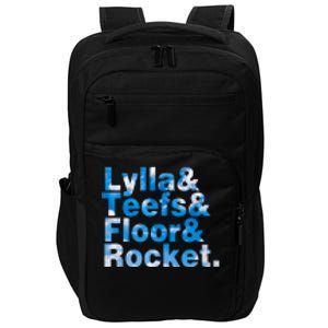 Lylla & Teefs & Floor & Rocket Impact Tech Backpack