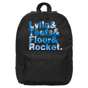 Lylla & Teefs & Floor & Rocket 16 in Basic Backpack