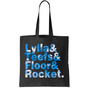 Lylla & Teefs & Floor & Rocket Tote Bag