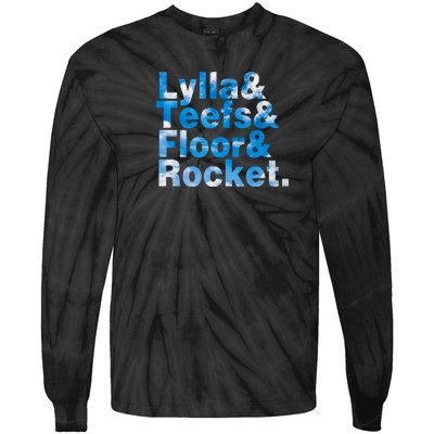 Lylla & Teefs & Floor & Rocket Tie-Dye Long Sleeve Shirt