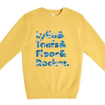 Lylla & Teefs Floor Rocket Premium Crewneck Sweatshirt