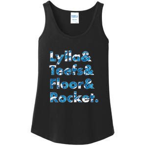 Lylla & Teefs Floor Rocket Ladies Essential Tank