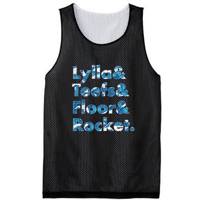 Lylla & Teefs Floor Rocket Mesh Reversible Basketball Jersey Tank