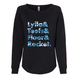 Lylla & Teefs Floor Rocket Womens California Wash Sweatshirt