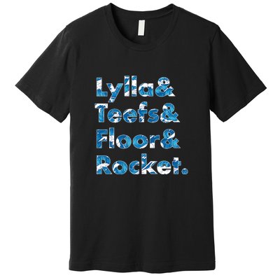 Lylla & Teefs Floor Rocket Premium T-Shirt