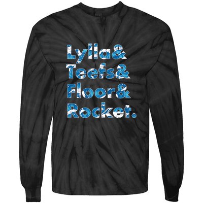 Lylla & Teefs Floor Rocket Tie-Dye Long Sleeve Shirt