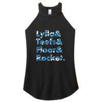 Lylla & Teefs Floor Rocket Women's Perfect Tri Rocker Tank