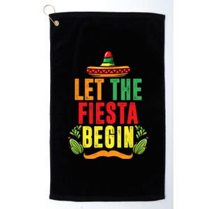 Let The Fiesta Begin Sombrero Mexico Mexican Fiesta Platinum Collection Golf Towel