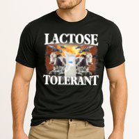 Lactose Tolerant Funny Trending Meme Cooling Performance Crew T-Shirt