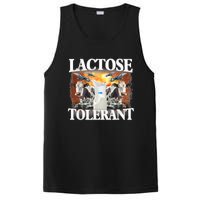 Lactose Tolerant Funny Trending Meme PosiCharge Competitor Tank