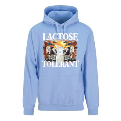 Lactose Tolerant Funny Trending Meme Unisex Surf Hoodie