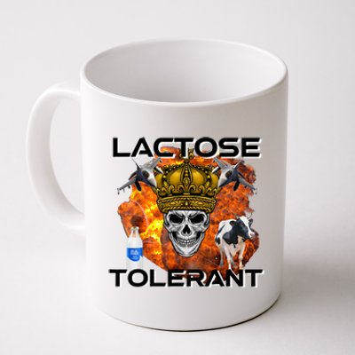 Lactose Tolerant Funny Trendy Design Meme Coffee Mug