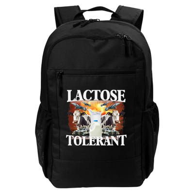 Lactose Tolerant Funny Trending Meme Daily Commute Backpack