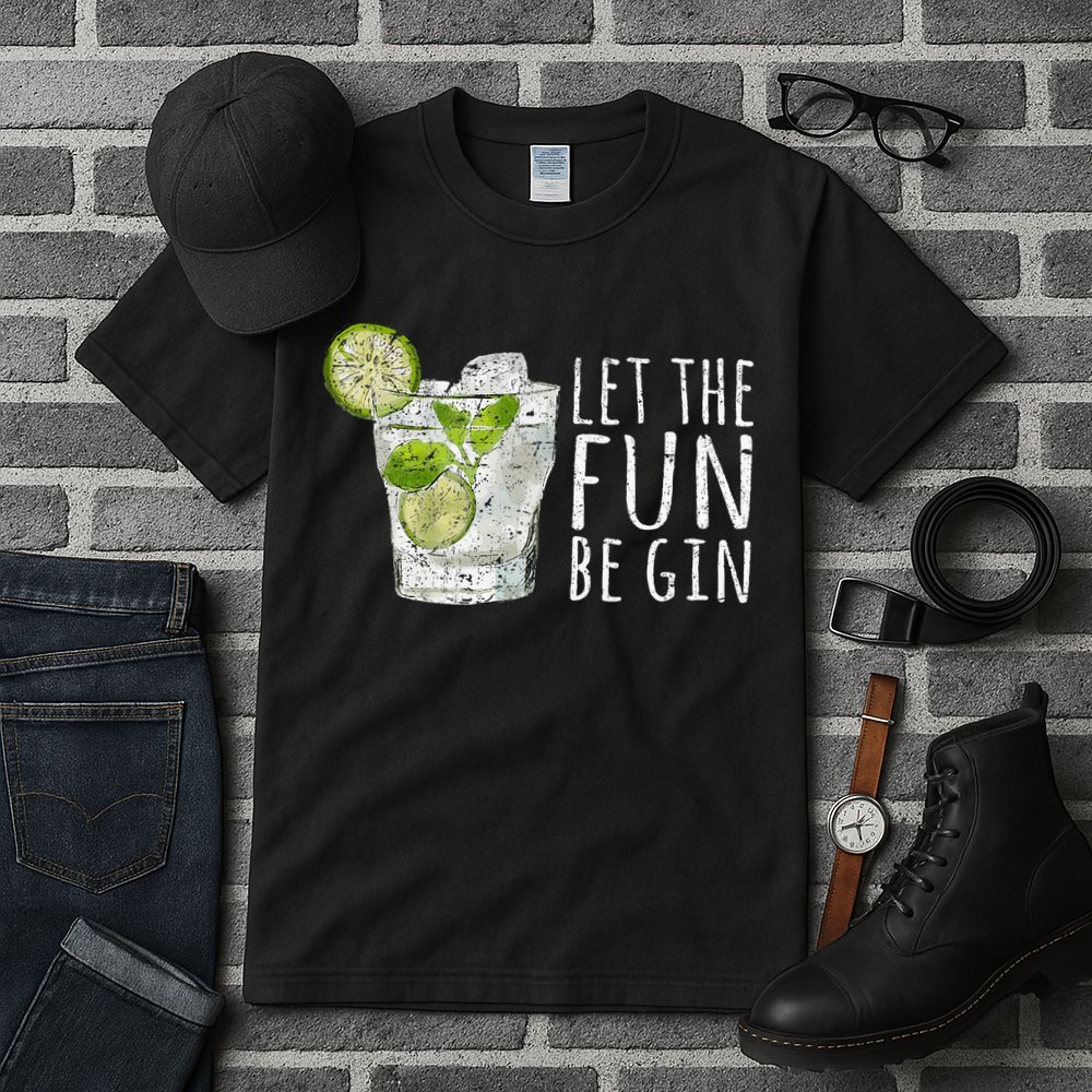 Let The Fun Be Gin Tall T-Shirt