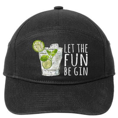 Let The Fun Be Gin 7-Panel Snapback Hat