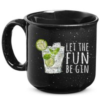 Let The Fun Be Gin 15oz Campfire Ceramic Mug