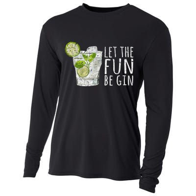 Let The Fun Be Gin Cooling Performance Long Sleeve Crew