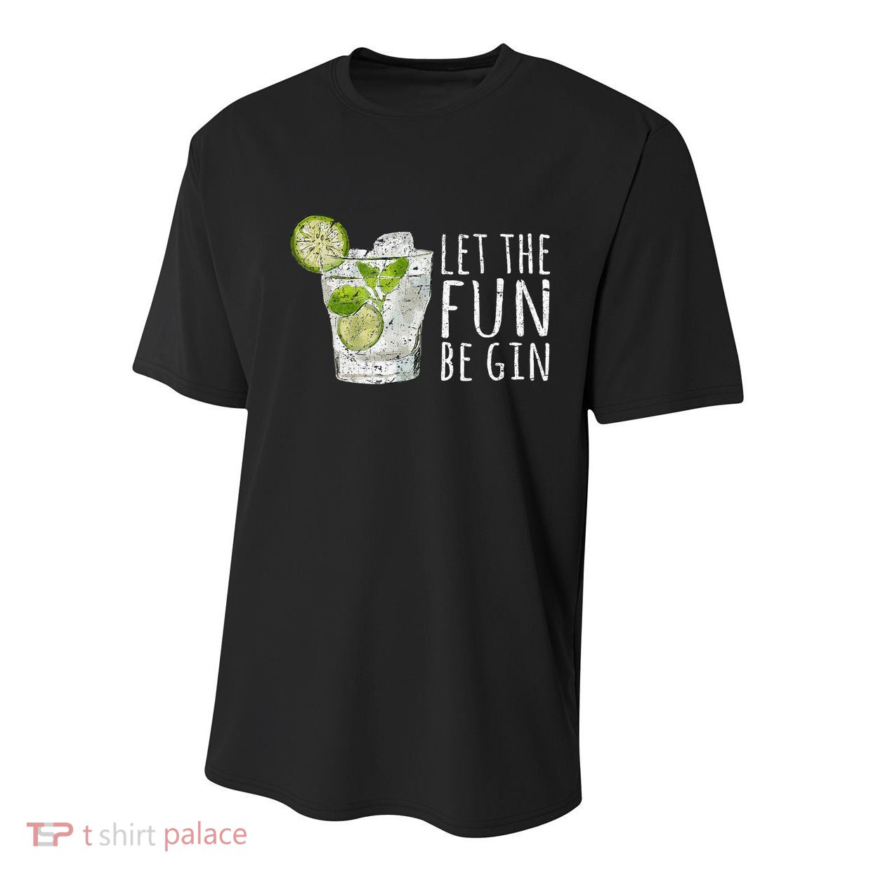 Let The Fun Be Gin Youth Performance Sprint T-Shirt