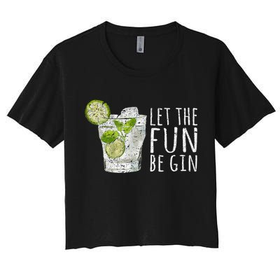Let The Fun Be Gin Crop Top