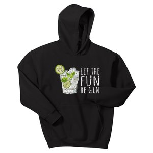 Let The Fun Be Gin Kids Hoodie