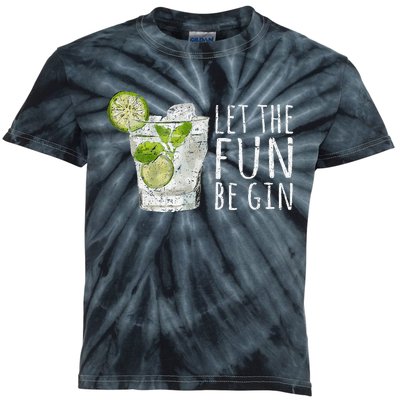 Let The Fun Be Gin Kids Tie-Dye T-Shirt