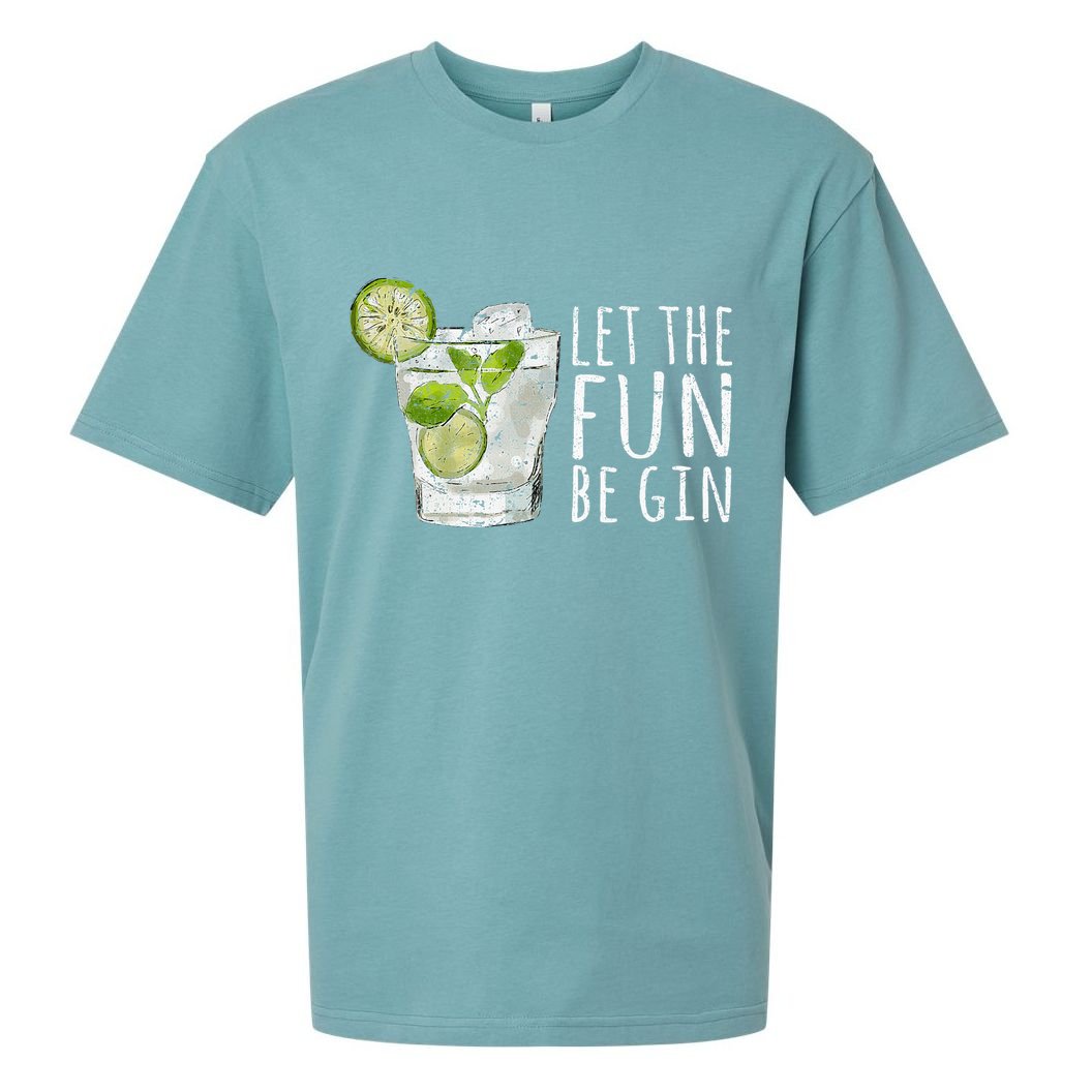 Let The Fun Be Gin Sueded Cloud Jersey T-Shirt