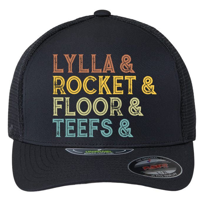 Lylla & Teefs Floor Rocket Flexfit Unipanel Trucker Cap