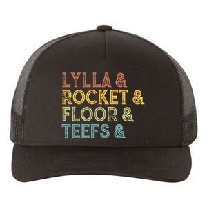 Lylla & Teefs Floor Rocket Yupoong Adult 5-Panel Trucker Hat