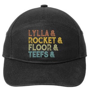 Lylla & Teefs Floor Rocket 7-Panel Snapback Hat