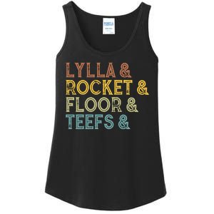 Lylla & Teefs Floor Rocket Ladies Essential Tank