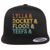 Lylla & Teefs Floor Rocket Flat Bill Trucker Hat