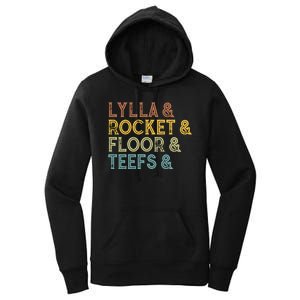 Lylla & Teefs Floor Rocket Women's Pullover Hoodie