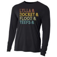 Lylla & Teefs Floor Rocket Cooling Performance Long Sleeve Crew