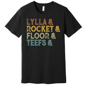 Lylla & Teefs Floor Rocket Premium T-Shirt