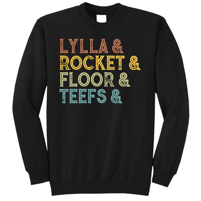 Lylla & Teefs Floor Rocket Tall Sweatshirt