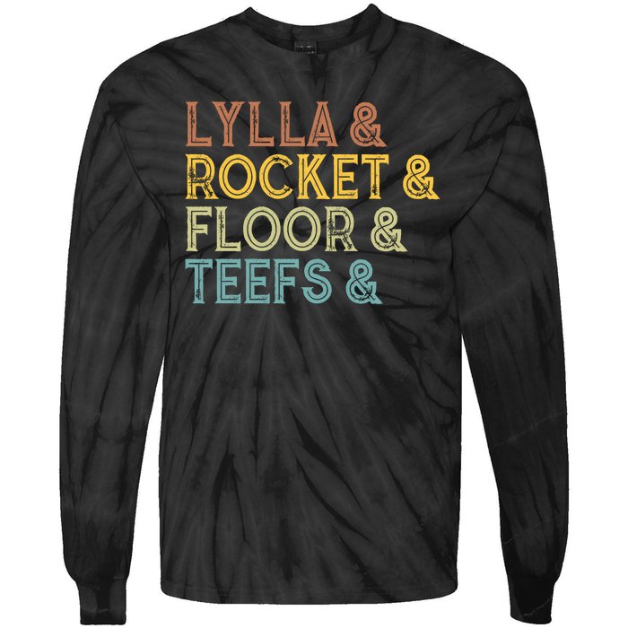 Lylla & Teefs Floor Rocket Tie-Dye Long Sleeve Shirt