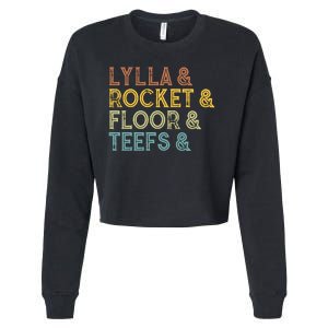 Lylla & Teefs Floor Rocket Cropped Pullover Crew