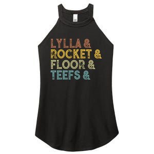 Lylla & Teefs Floor Rocket Women's Perfect Tri Rocker Tank