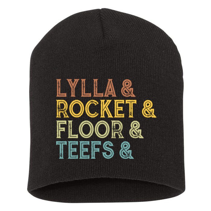 Lylla & Teefs Floor Rocket Short Acrylic Beanie