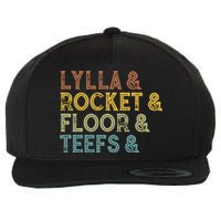 Lylla & Teefs Floor Rocket Wool Snapback Cap