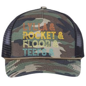 Lylla & Teefs Floor Rocket Retro Rope Trucker Hat Cap