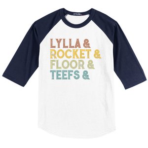 Lylla & Teefs Floor Rocket Baseball Sleeve Shirt