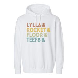 Lylla & Teefs Floor Rocket Garment-Dyed Fleece Hoodie